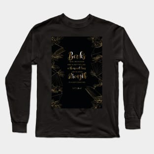 Books she found Long Sleeve T-Shirt